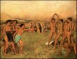 degasThe Young Spartans Exercising, 1860-62 c. .jpg (90107 byte)